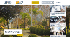 Desktop Screenshot of cacador.cdl-sc.org.br