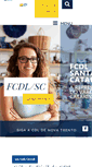 Mobile Screenshot of novatrento.cdl-sc.org.br