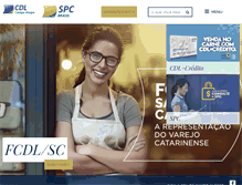 Tablet Screenshot of campoalegre.cdl-sc.org.br