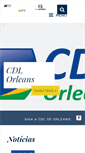 Mobile Screenshot of orleans.cdl-sc.org.br
